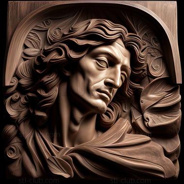 3D model sandro botticelli (STL)